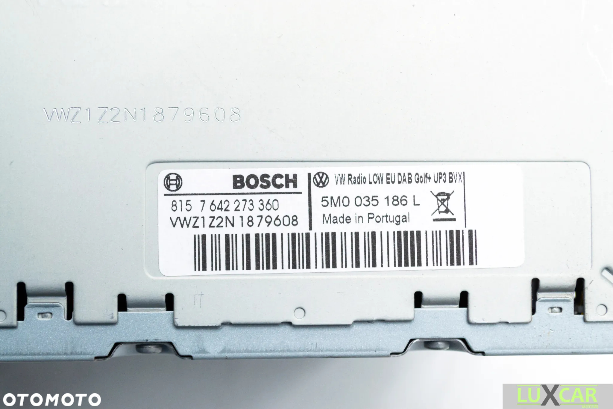 VW SHARAN II 7N RADIO ODTWARZACZ CD MP3 5M0035186L GORLICE - 5