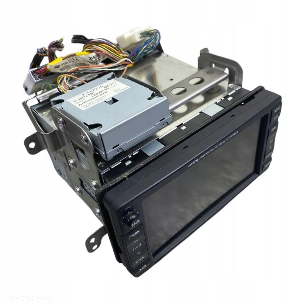 RADIO MODUŁ MULTIMEDIA MITSUBISHI LANCER VIII 8750A239 ORYGINAŁ - 2