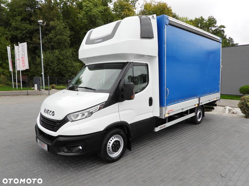 Iveco DAILY 35S18 PLANDEKA WINDA 8 PALET WEBASTO TEMPOMAT LEDY ASO KLIMATYZACJA  180KM - 7