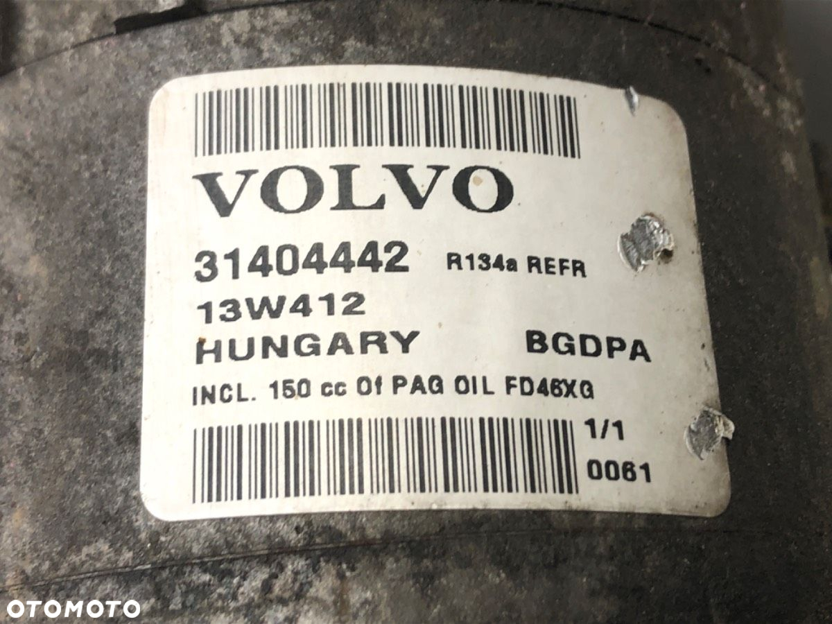 SPRĘŻARKA KLIMATYZACJI - 869.00 PLN - VOLVO V70 III (135) 2007 - 2016 T5 177 kW [241 KM] benzyna - 3