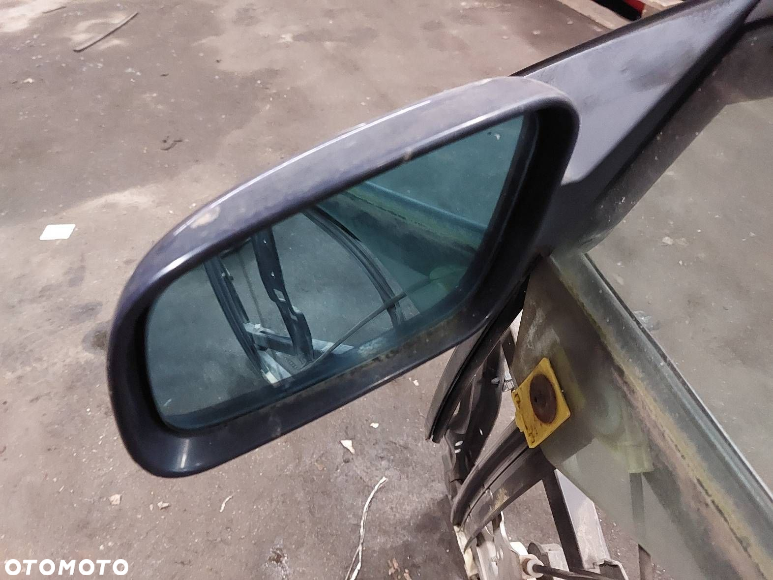 PODNOŚNIK SZYBY LEWY PRZÓD RAMKA + LUSTERKO AUDI A6 C5 LY5K 10 PIN EU - 7