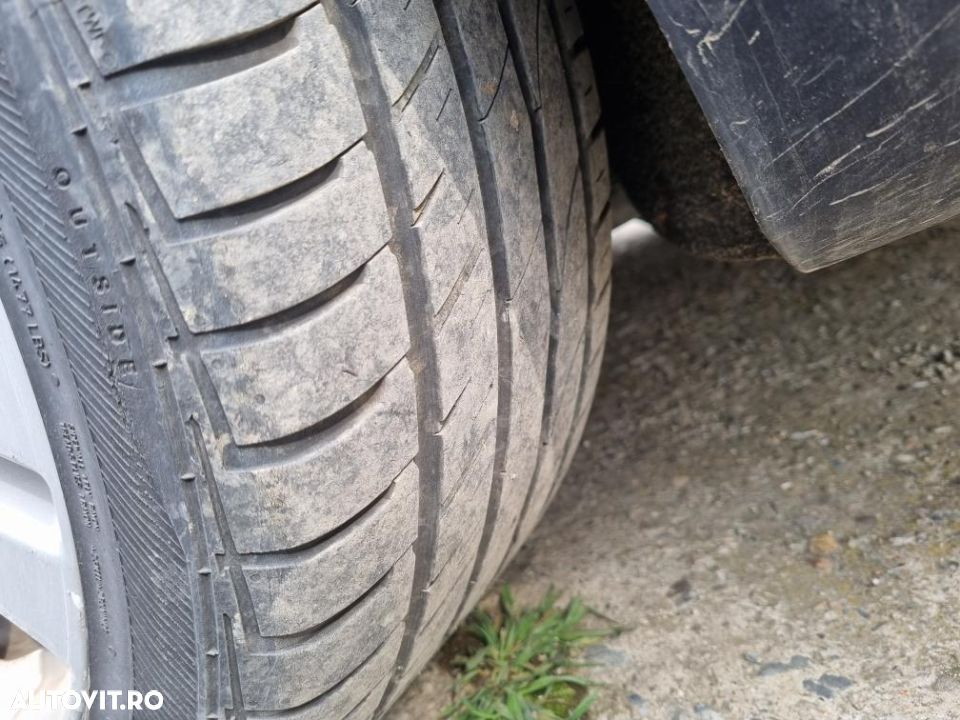 jante r17 mercedes e class w207, w212 cu cauciucuri vara in stare buna - 4