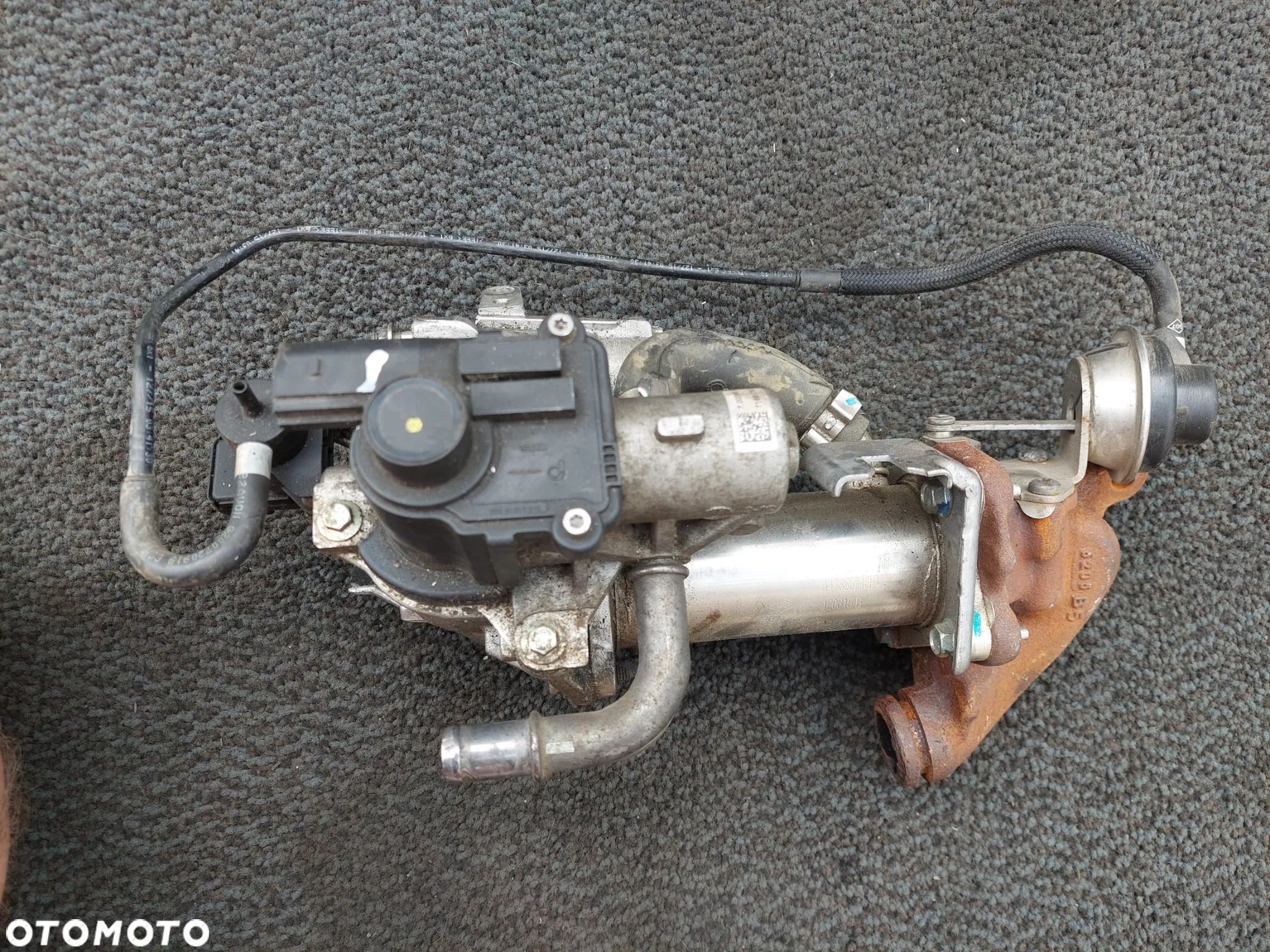 RENAULT DACIA 1.5 DCI CHŁODNICZKA Z EGR SPALIN KOMPLETNA RAF AUTO-CZĘŚCI 8200846454 147355713 - 1