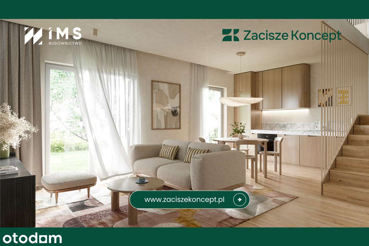 Dom w cenie mieszkania! | 5-pokoi | Ogródek | Zacisze Koncept | 34G