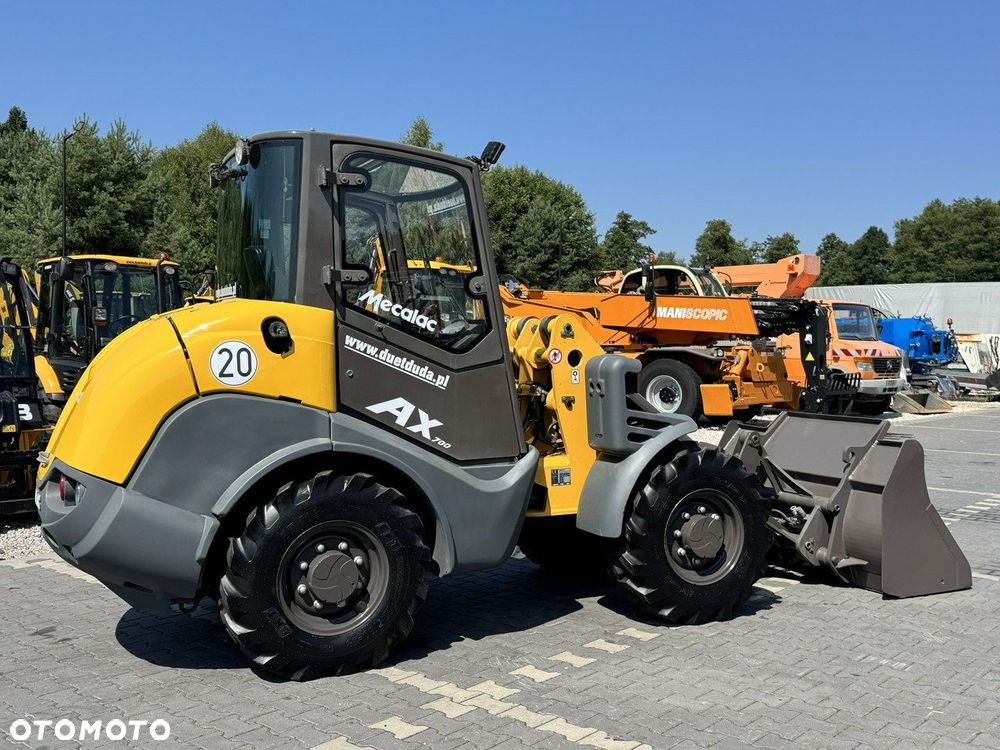 Mecalac AX 700 Szybko-Złącze Łyżka Super Stan - 12