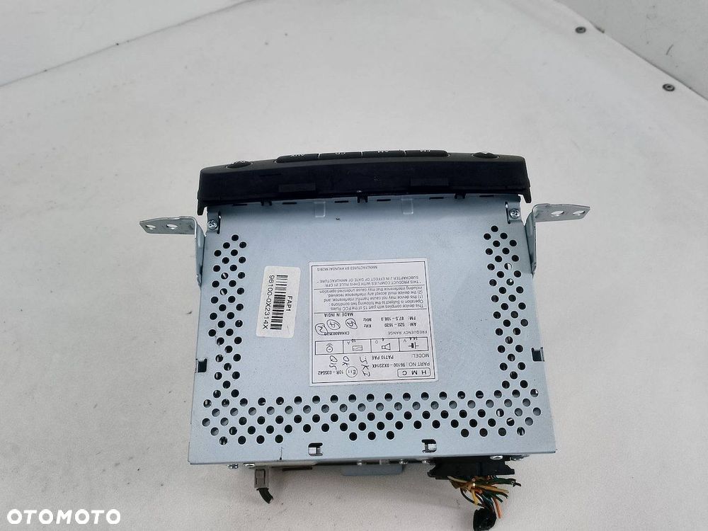 RADIO CD HYUNDAI I10 FL I 96100-0X2314X - 3