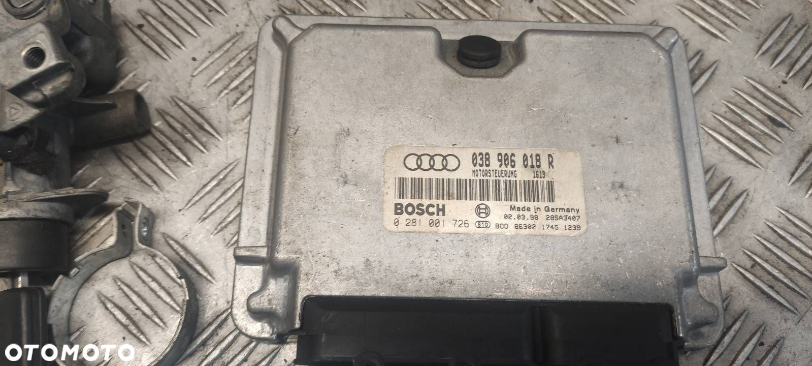 ZESTAW STARTOWY IMMO AUDI A4 B5 1.9 TDI 90KM 038906018R 8D0919861A - 6