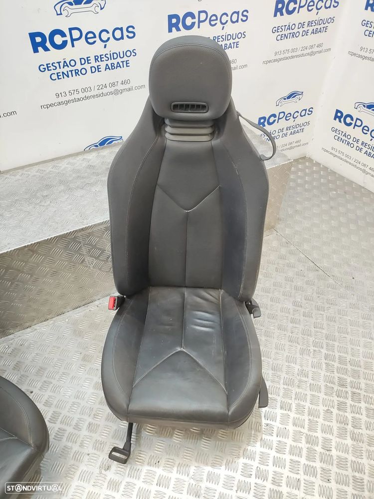 Bancos Pele Originais Eletricos Mercedes Benz SLK R171 Sport AMG 2003 a 2011 - 13
