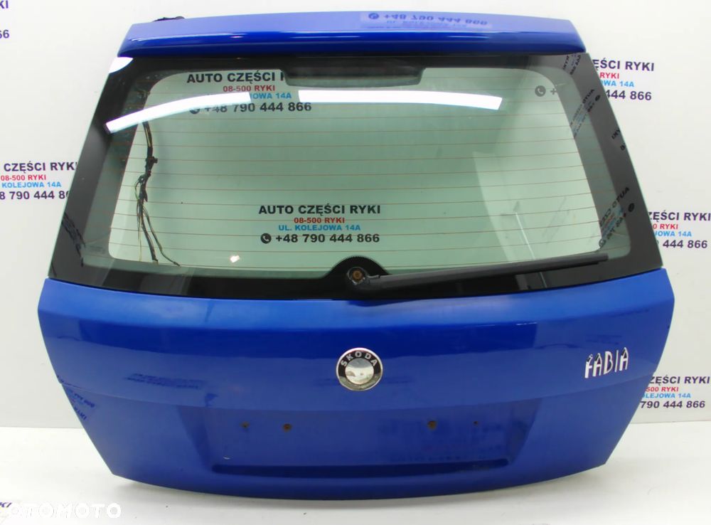 Skoda Fabia I HB Klapa bagażnika 4590 - 1