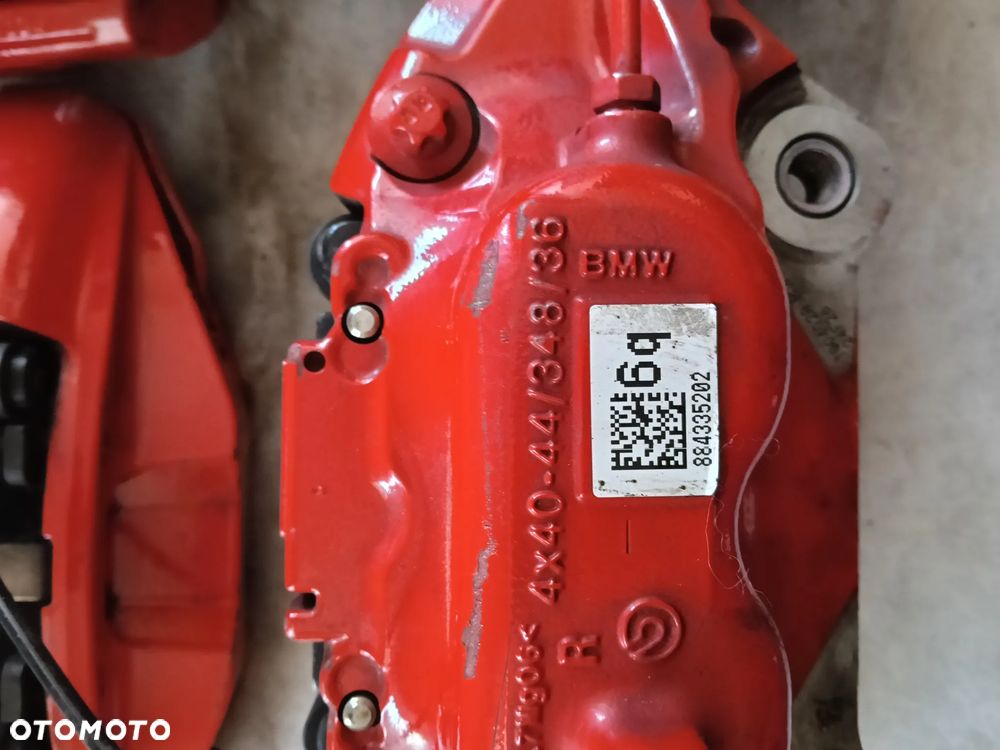 Zaciski BMW G30 G01 G02 348mm M-Pakiet Czerwone - 9