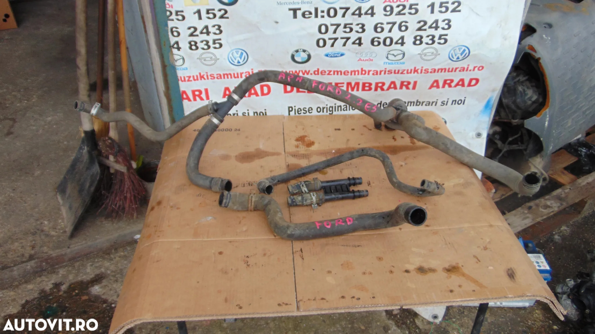 Furtun racire Ford Transit Custom 2.2 furtune apa antigel racire dezmembrez transit custom 2,2 - 2