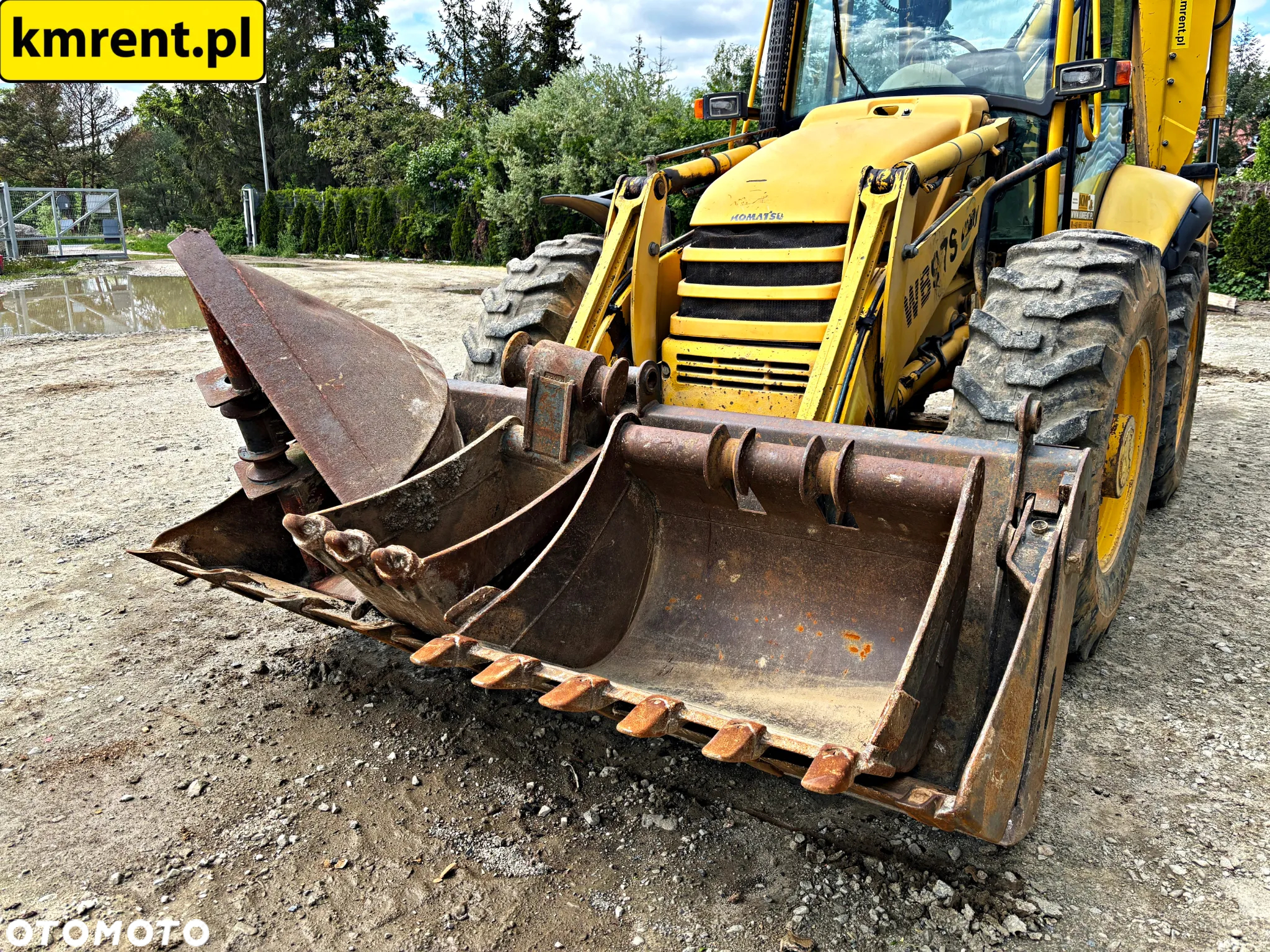 Komatsu WB 97 S-2 KOPARKO-ŁADOWARKA 2000R. | JCB 3CX 4CX CASE 590 580 NEW HOLLAND 115 - 10