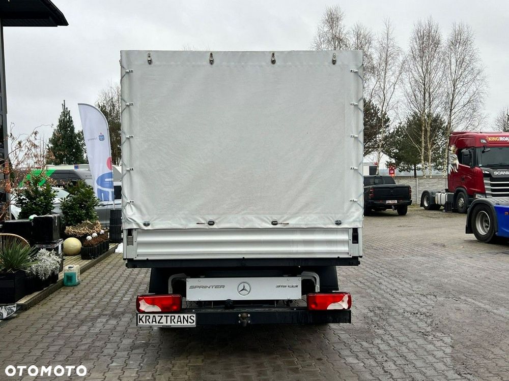 Mercedes-Benz Sprinter 315 CDI MAX burtowy skrzynia Doka brygadiera 6-cio miejscowy z Niemiec 3,4m paka 2021 - 6