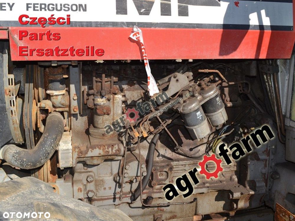 Massey Ferguson 2640 części, skrzynia biegów, oś - 4