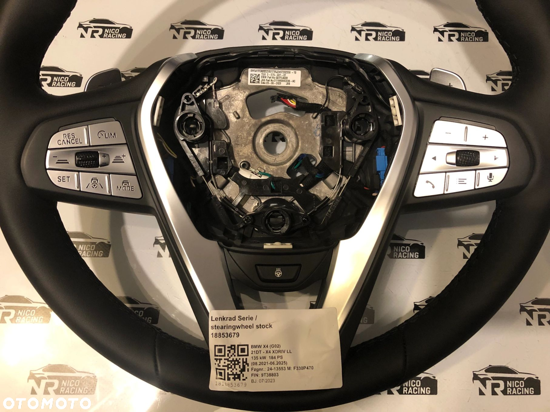 KIEROWNICA ŁOPATKI GRZANA ASYSTENT PASA BMW X3 G01 X3 G08 X4 G02 - 2