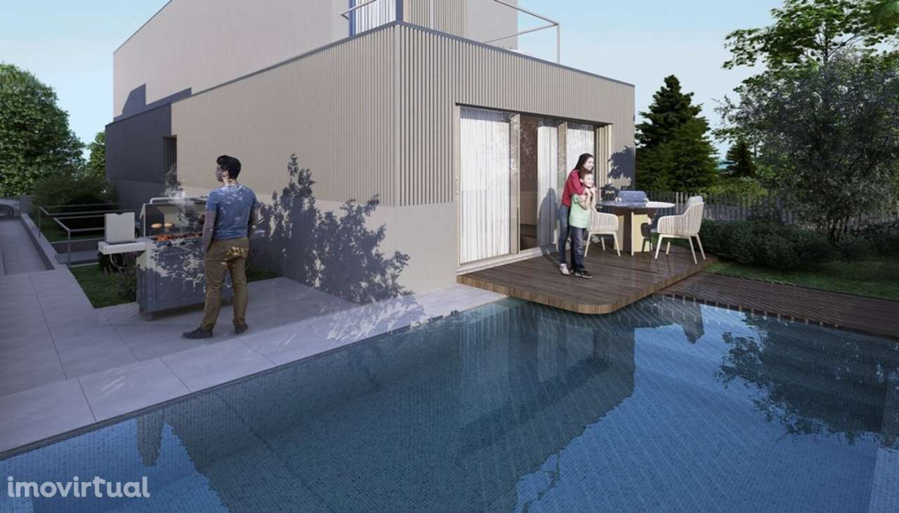 Moradia V4 com piscina à venda na Madalena em Vila Nova de Gaia - Grande imagem: 2/16