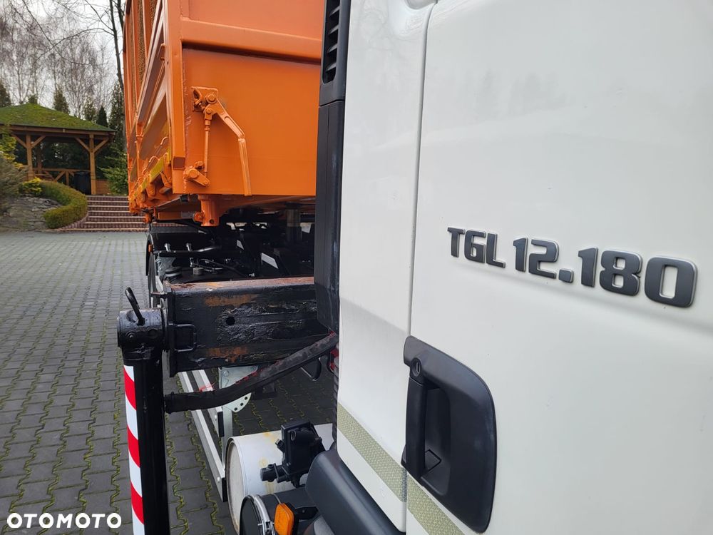 MAN TGL 12.180 Wywrotka 3 Stronna + HDS Komunalny Krajowy - 14