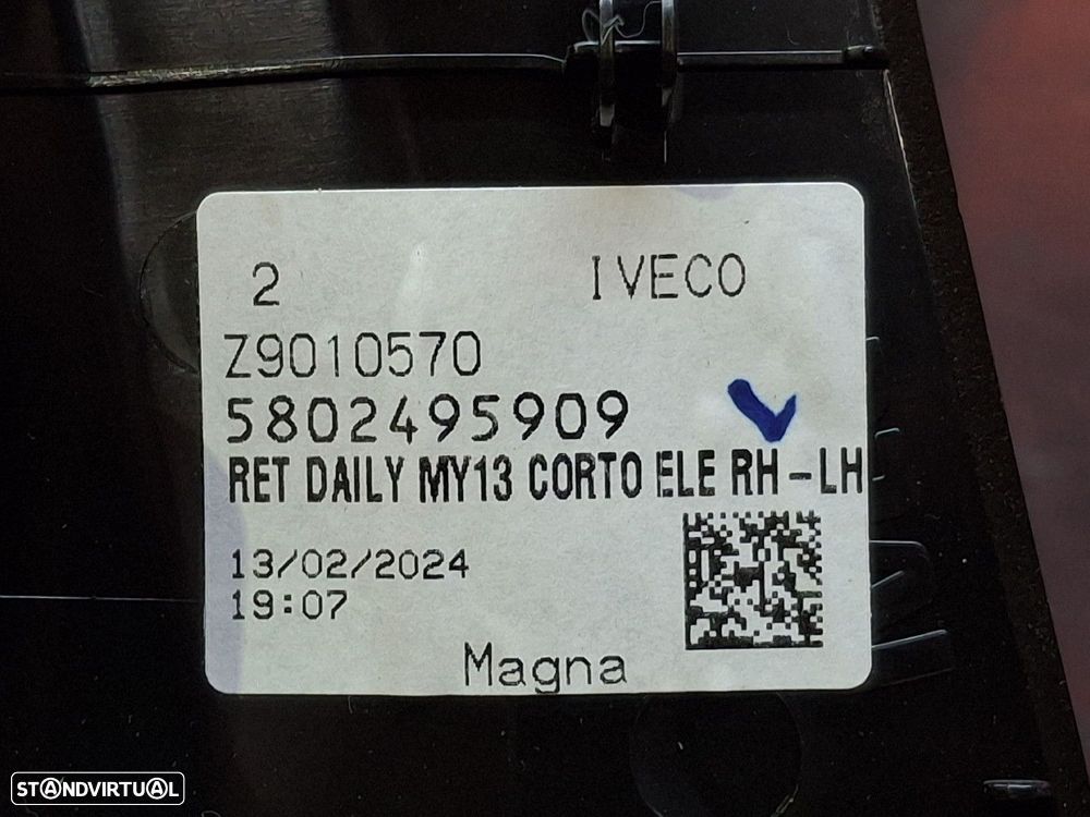 Espelho Retrovisor Direito Electrico Iveco Daily Vi Caixa/Combi - 3