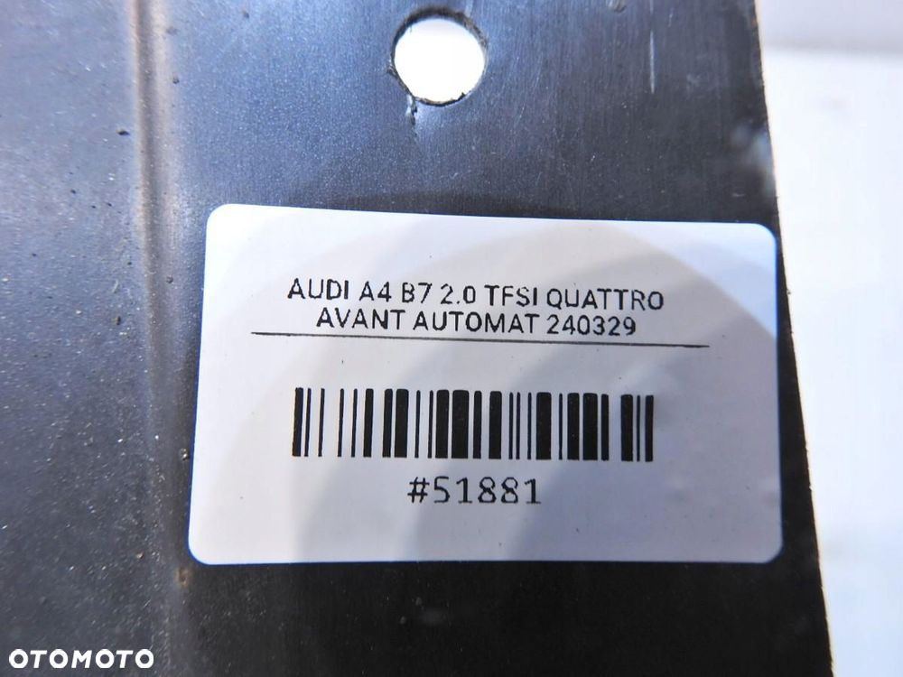 OSŁONA PODWOZIA LEWY TYŁ AUDI A4 B7 AVANT 8E0825215 - 4