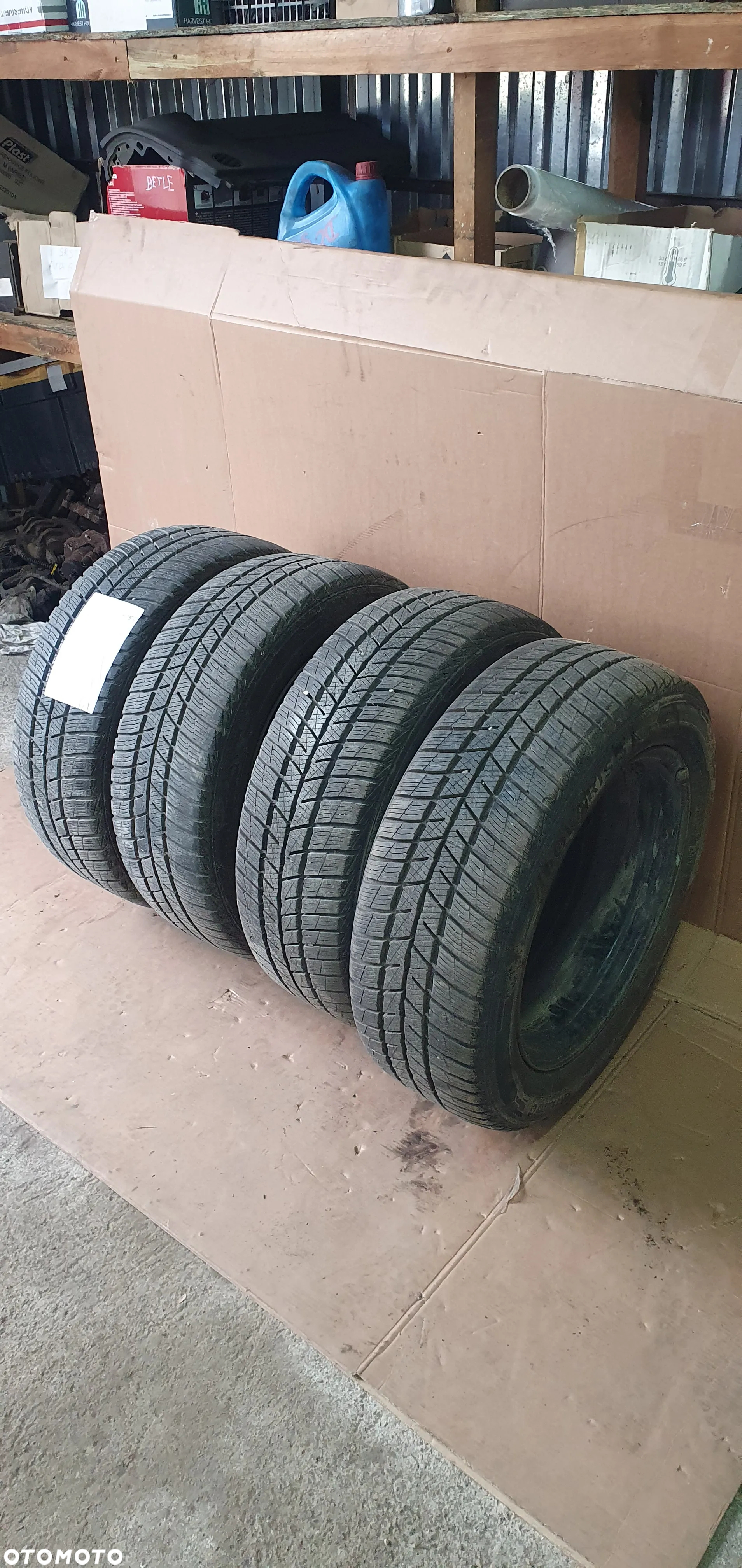 Felgi stalowe z oponami 6,5J ET50 5x112 205/55 R16 Volkswagen 1K0601027A - 3