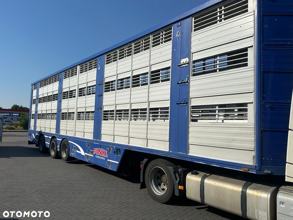 Volvo FH 460 EURO 6 + FINKL 3-POZIOMOWA | PODNOSZONY DACH | POIDŁA | WENTYLATORY - 6