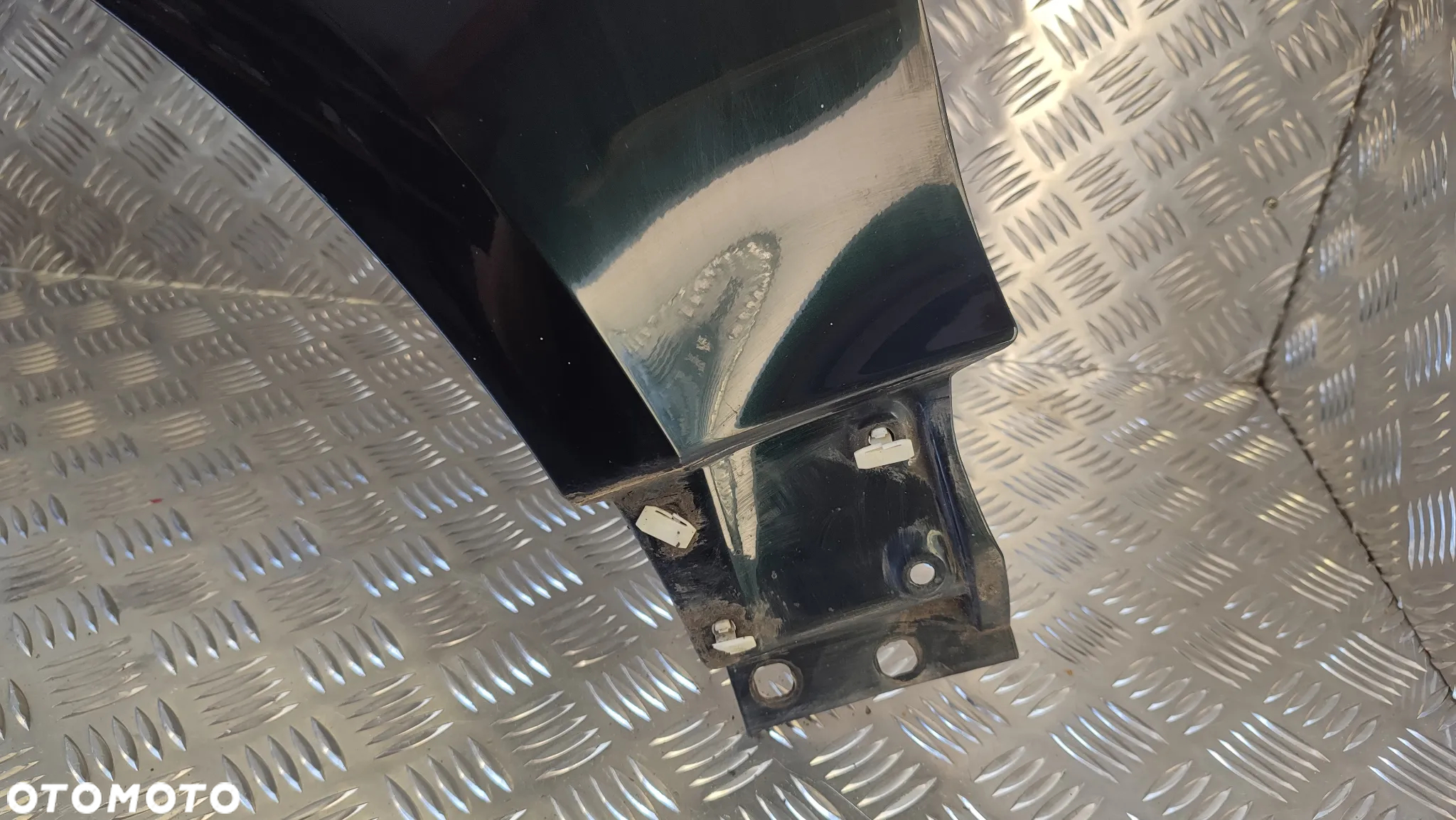 VW TOUAREG 7L 03-06R BLOTNIK PRZOD LEWY LD6W ZIELONY - 5