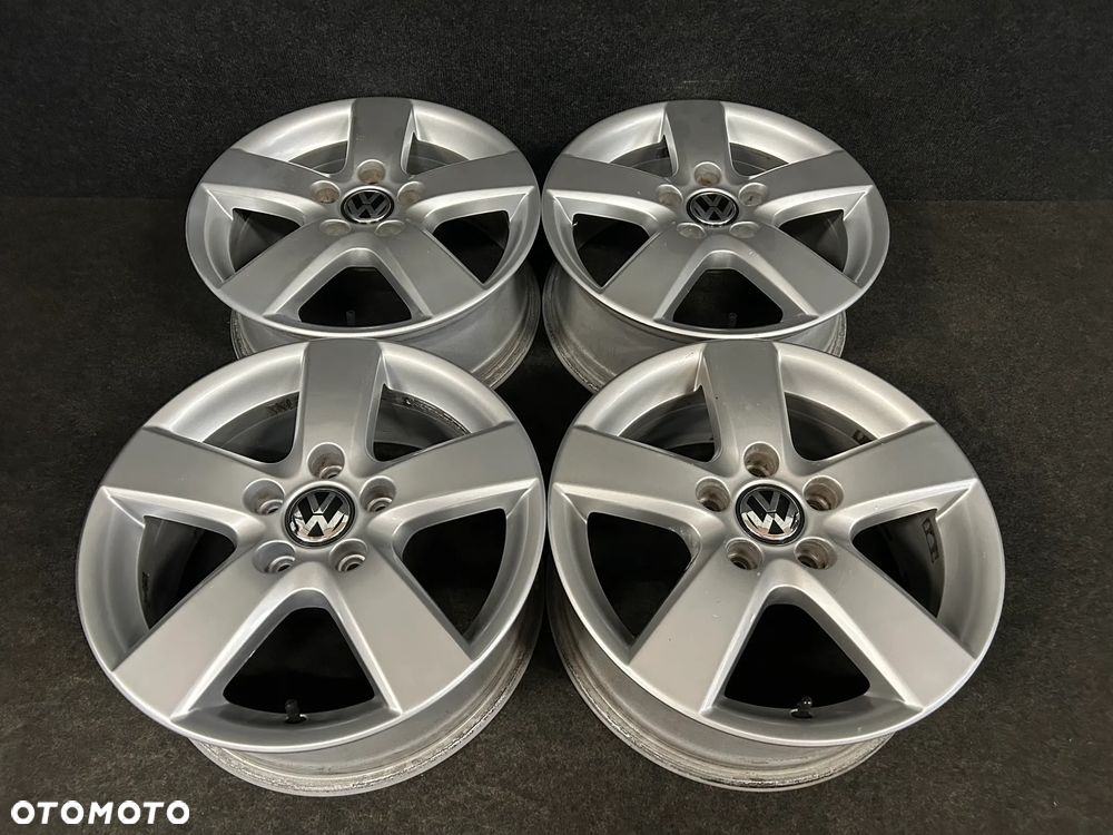 Alufelgi VW  Touran, Golf 7, 6, 5, Sportsvan, Caddy 16 cali 5x112 4szt. Ładne! - 4