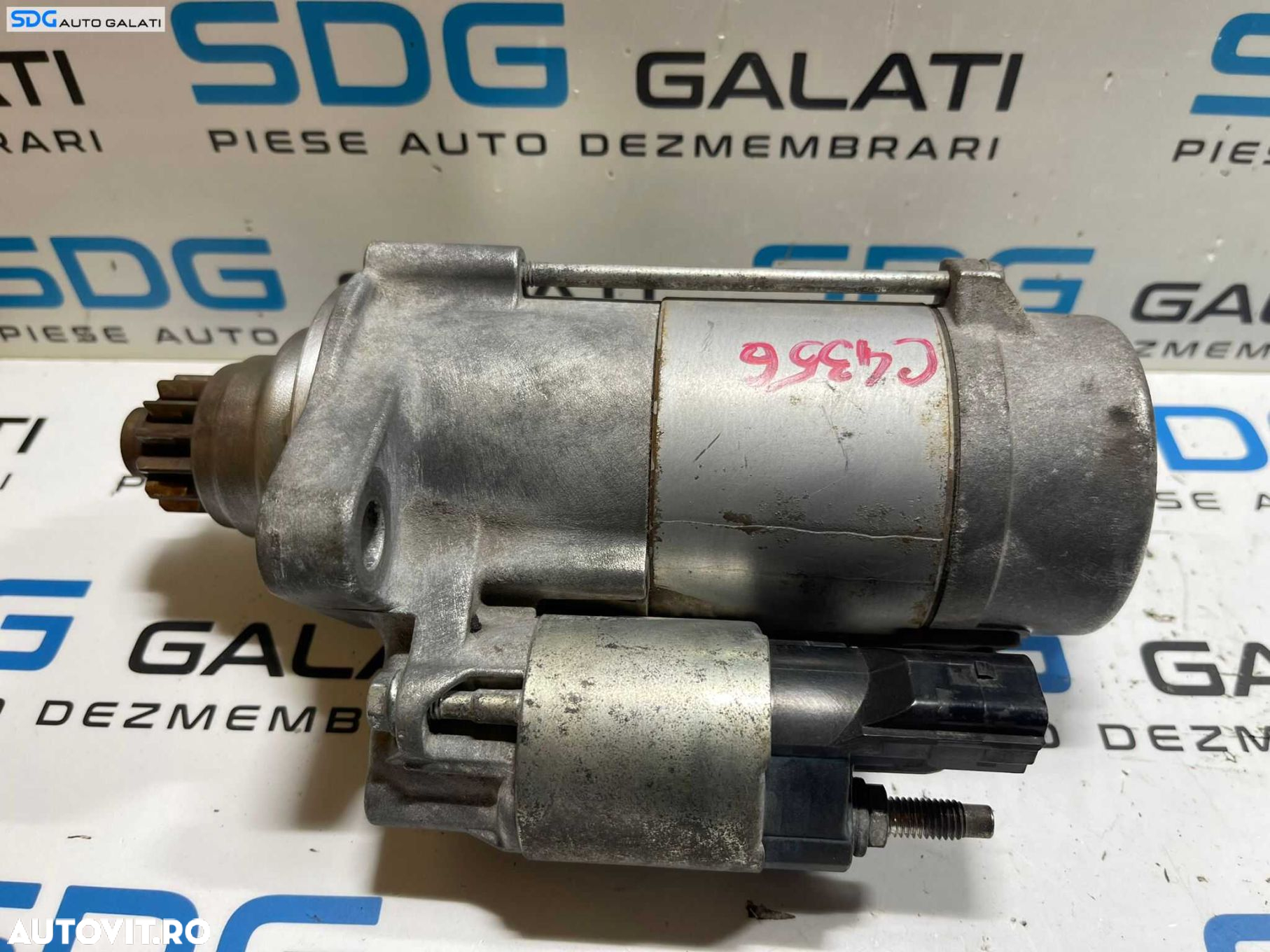 Electromotor cu 13 Dinti Skoda Fabia 2 1.6 TDI CAY CAYA CAYB CAYC 2007 - 2015 Cod 02Z911024B [B3600] - 6