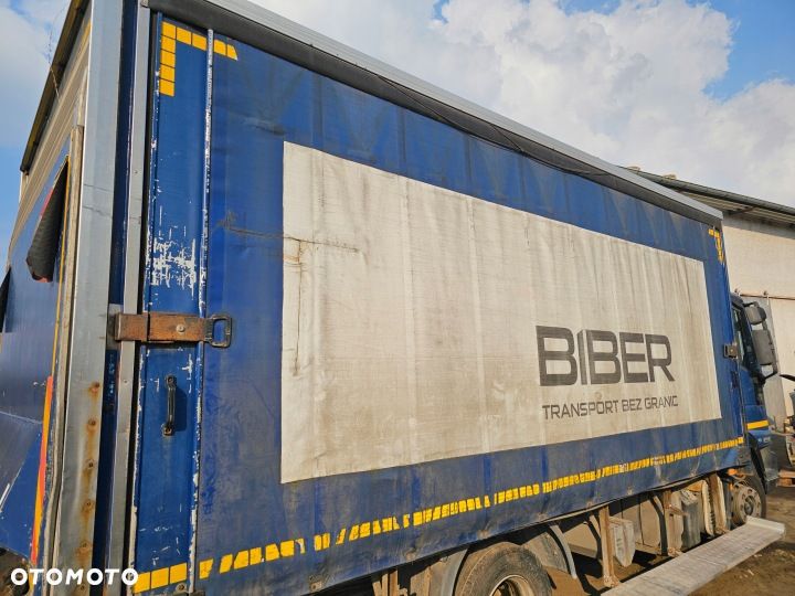 ZABUDOWA SKRZYNIA PLANDEKA PAKA MAGAZYN FIRANKA 5,3 m IVECO EUROCARGO DAF LF 45 55 MERCEDES ATEGO - 8