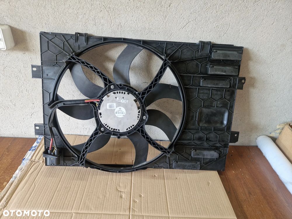 WENTYLATOR CHŁODNICY VW T5 LIFT VW T6 7E0121205A - 10