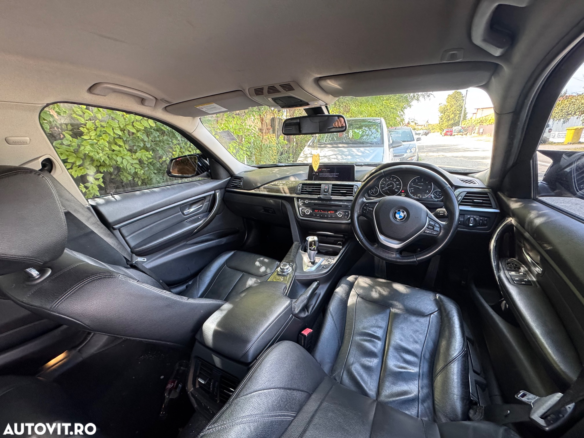 Piese bmw f30 f31 320D 2012 184 HP n47 cutie automata model luxuri tapițerie piele scaune încălzite navigație mare jante r18 PDC climatronic - 4