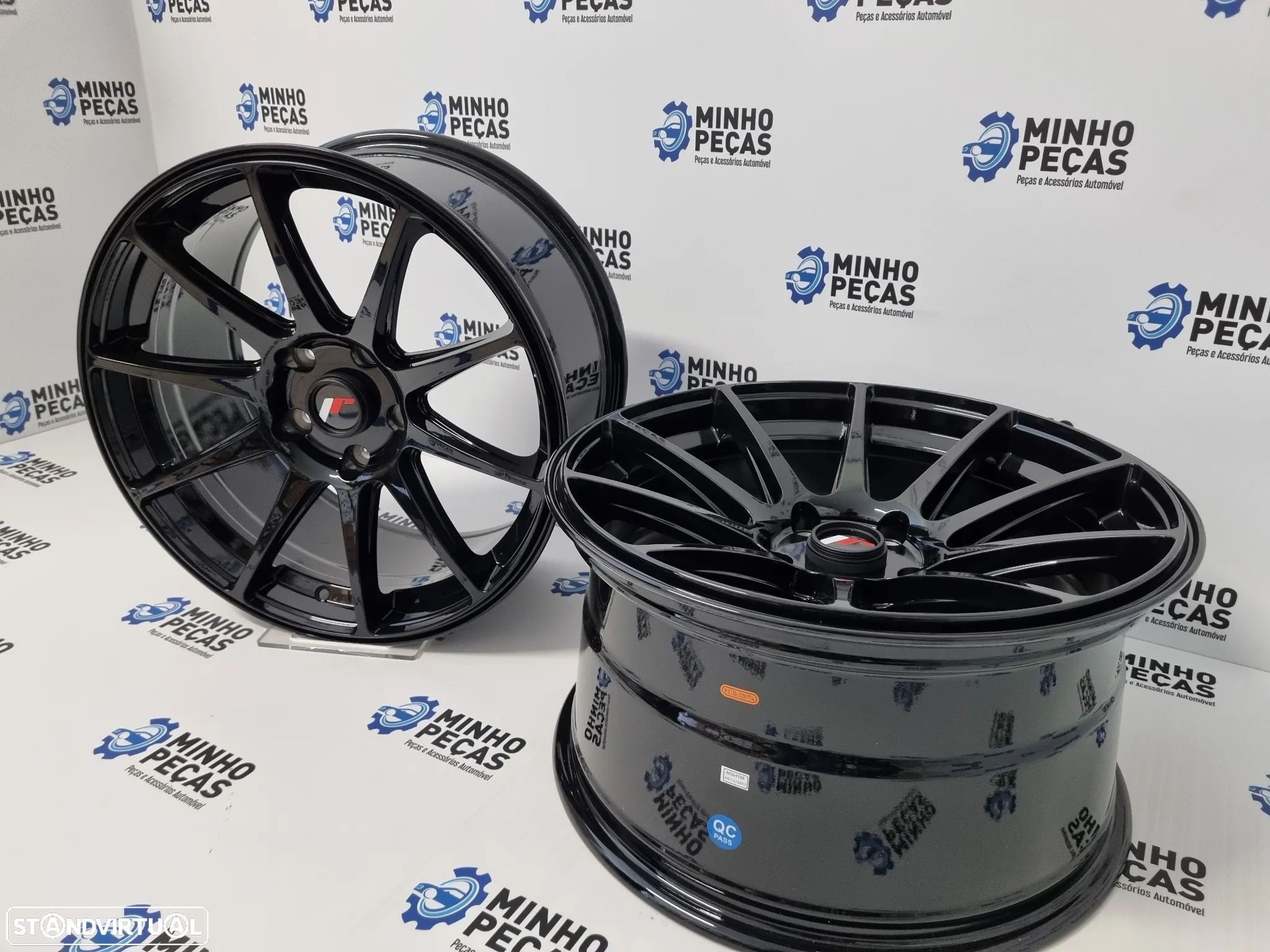 Jantes Japan Racing (JR11) em 18 Preto Brilho (5x120) - 5