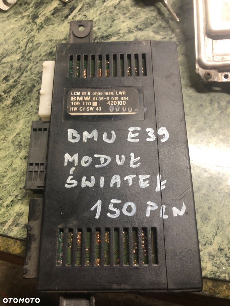 BMW 5 E39 MODUŁ ŚWIATEŁ 6135-6919454