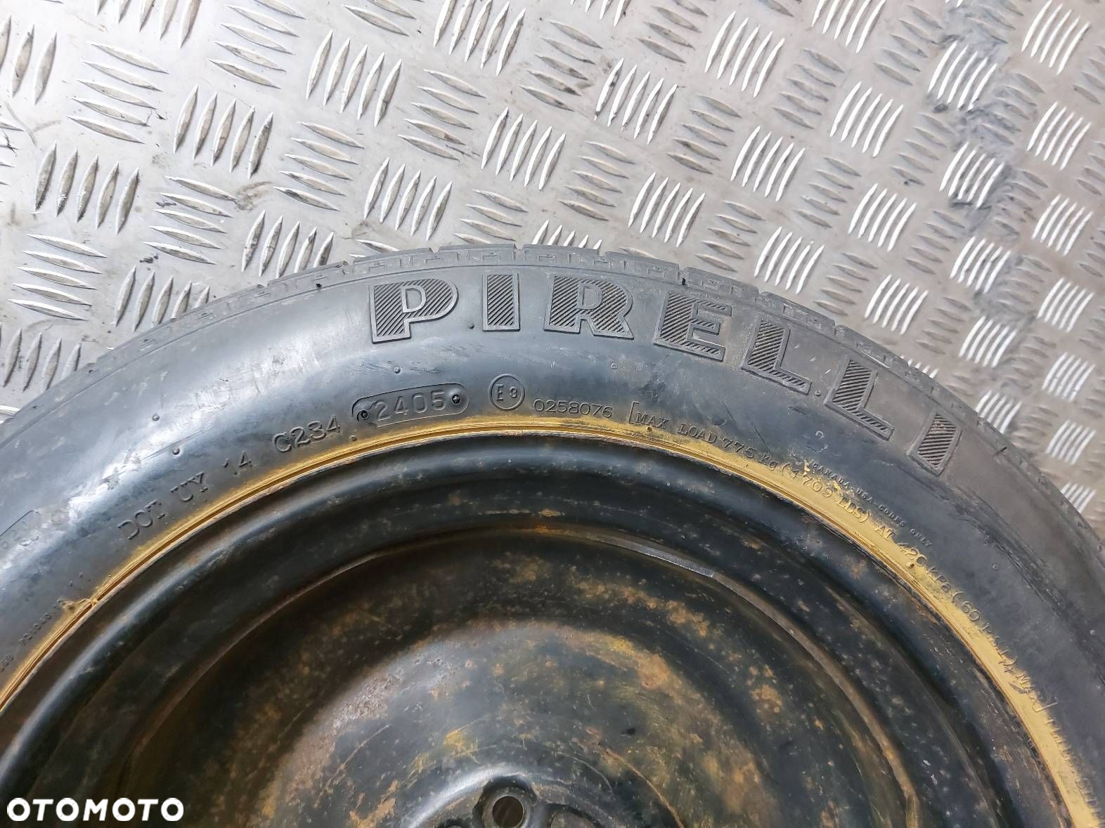 KOŁO DOJAZDOWE DOJAZDÓWKA C-MAX 4U5A-1A479-BB 5x108 125/85R16 PIRELLI - 8