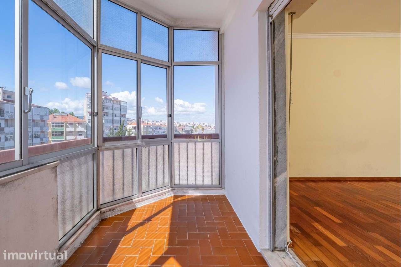 Apartamento T3 com Vista Rio em Santa Iria - Grande imagem: 4/36