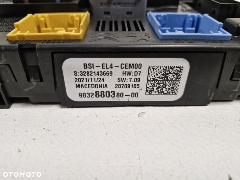 CITROEN DS3 CROSSBACK 208 II MODUŁ STEROWNIK BSI 9832880380 - 4