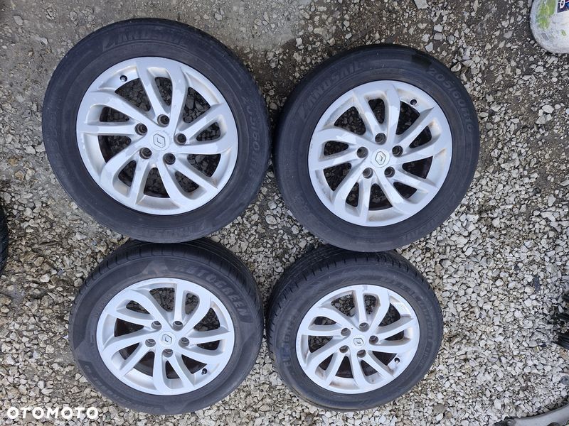 RENAULT SCENIC III FELGI ALUMINIOWE 6.5J 16 CALI ET47 403000787R 5X114,3 - 1
