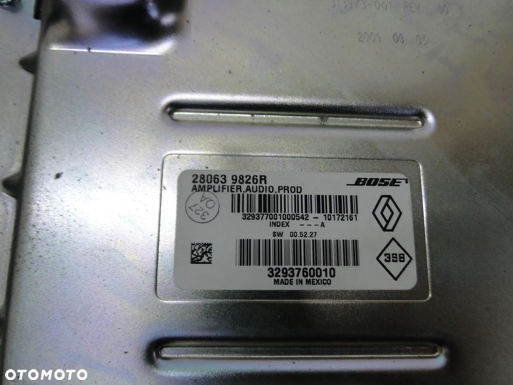 RENAULT LATITUDE MODUŁ WZMACNIACZ BOSE EUROPA - 4