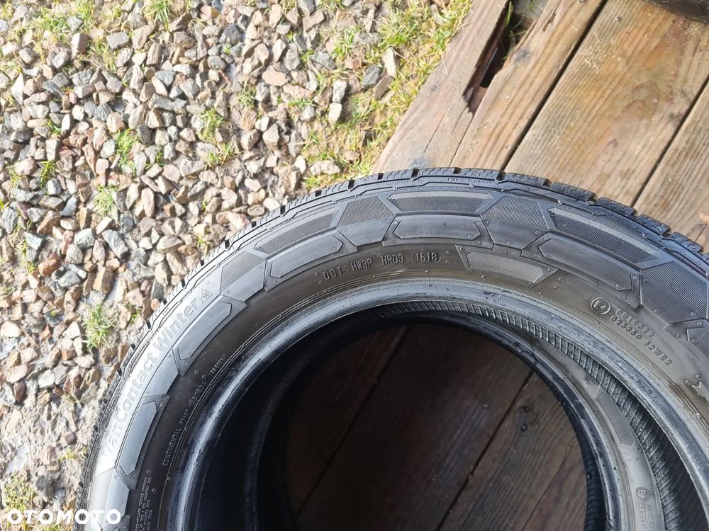 OPONY CONTI VAN CONTACT WINTER 215/60R17C 104/102H 2018r.4x6,5mm bdb stan - 12