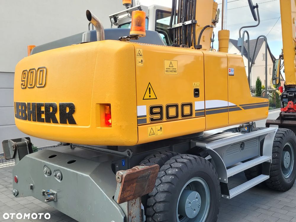 Liebherr 900 C / ROTOTILT ze szczypcami / 5400h / STAN IDEALNY !! / - 11