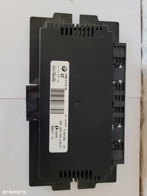 BMW X5 E70 STEROWNIK ŚWIATEŁ ORYGINAŁ 9153803 - 1
