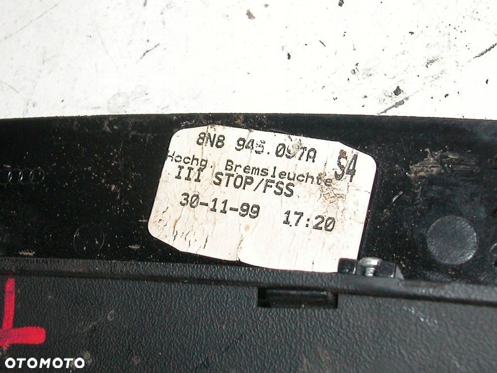 AUDI TT LAMPA ŚWIATŁO STOP - 3