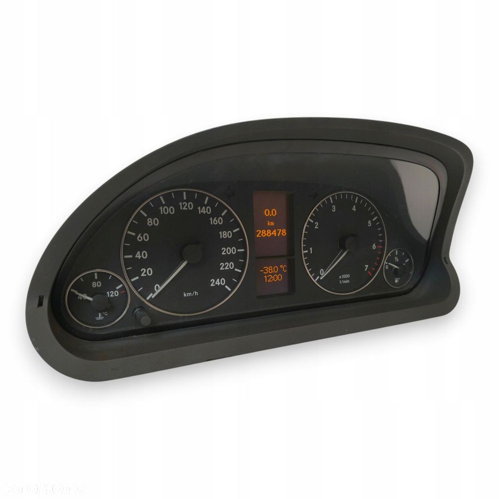 LICZNIK ZEGARY A1695400248 Mercedes W169 1.5 1.7 2.0 8V Benzyna 288 478km - 5