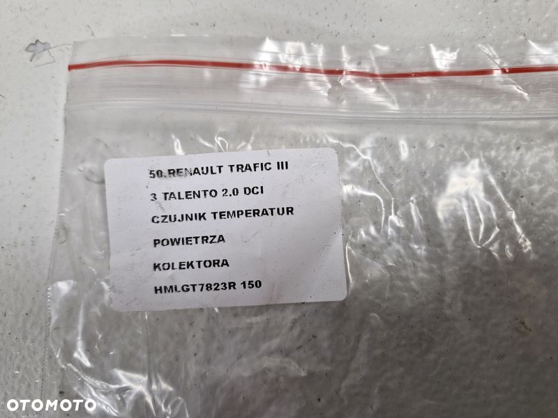 TRAFIC 3 III VIVARO B TALENTO 2 II 2.0 DCI CZUJNIK TEMPERATURY SPALIN HMLGT7823R - 5