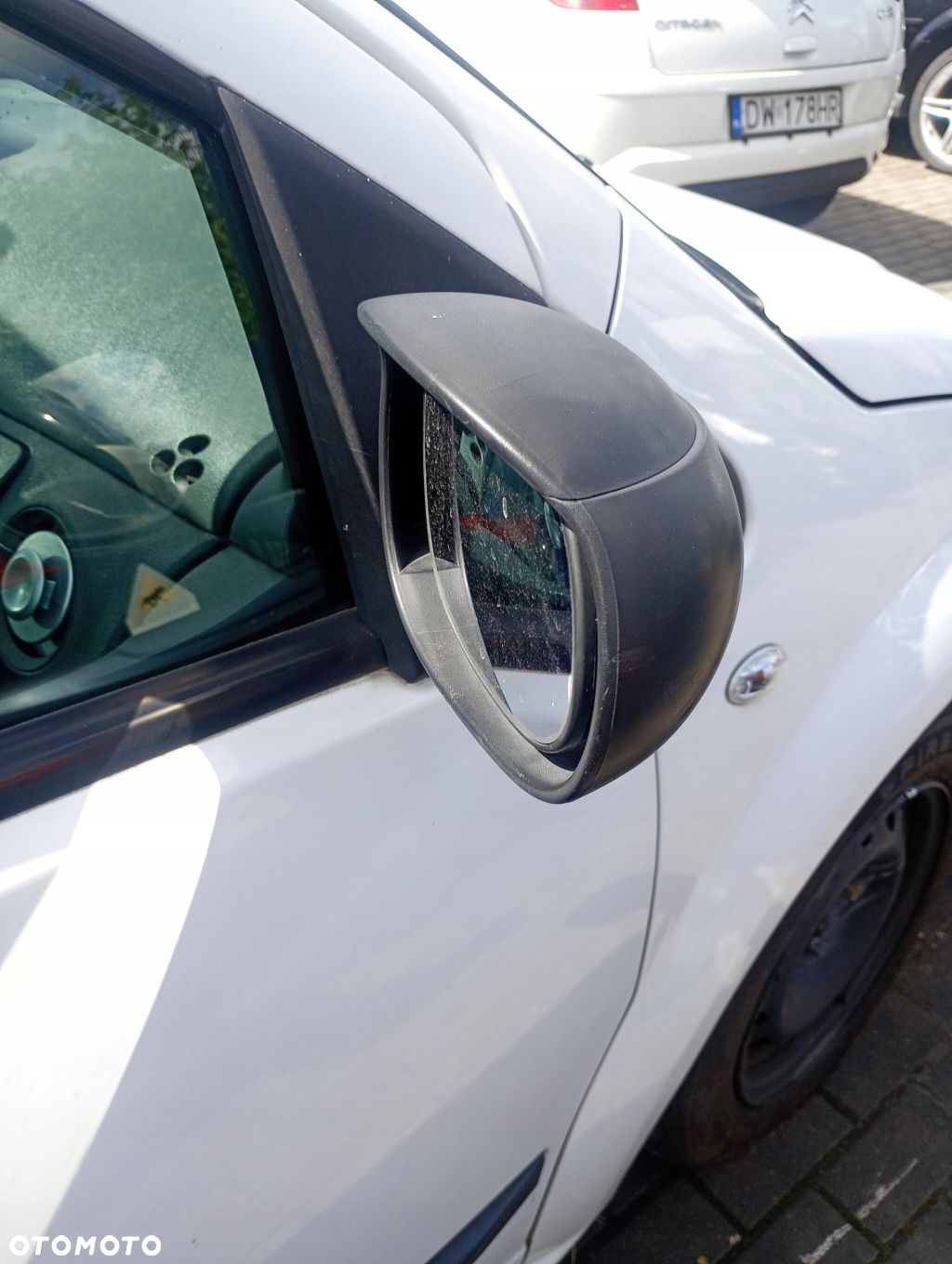 Citroen C2 03-09 LUSTERKO PRAWE MANUALNE kod lakieru EWPA - 3