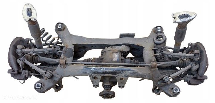 bmw 3 gt f34 13-21 belka tylna wahacze sanki zwrotnice dyfer 2.81 7605589 - 1