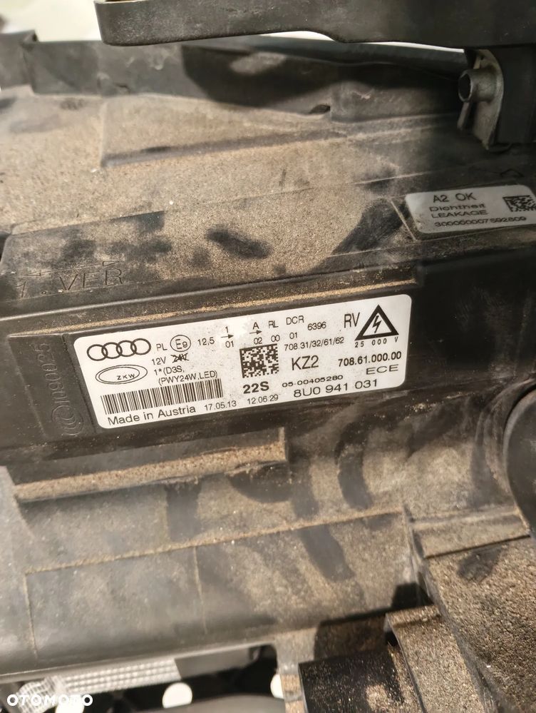 Audi Q3 8U XENON PRZÓD STRONA LEWA 8U0941031 - 5