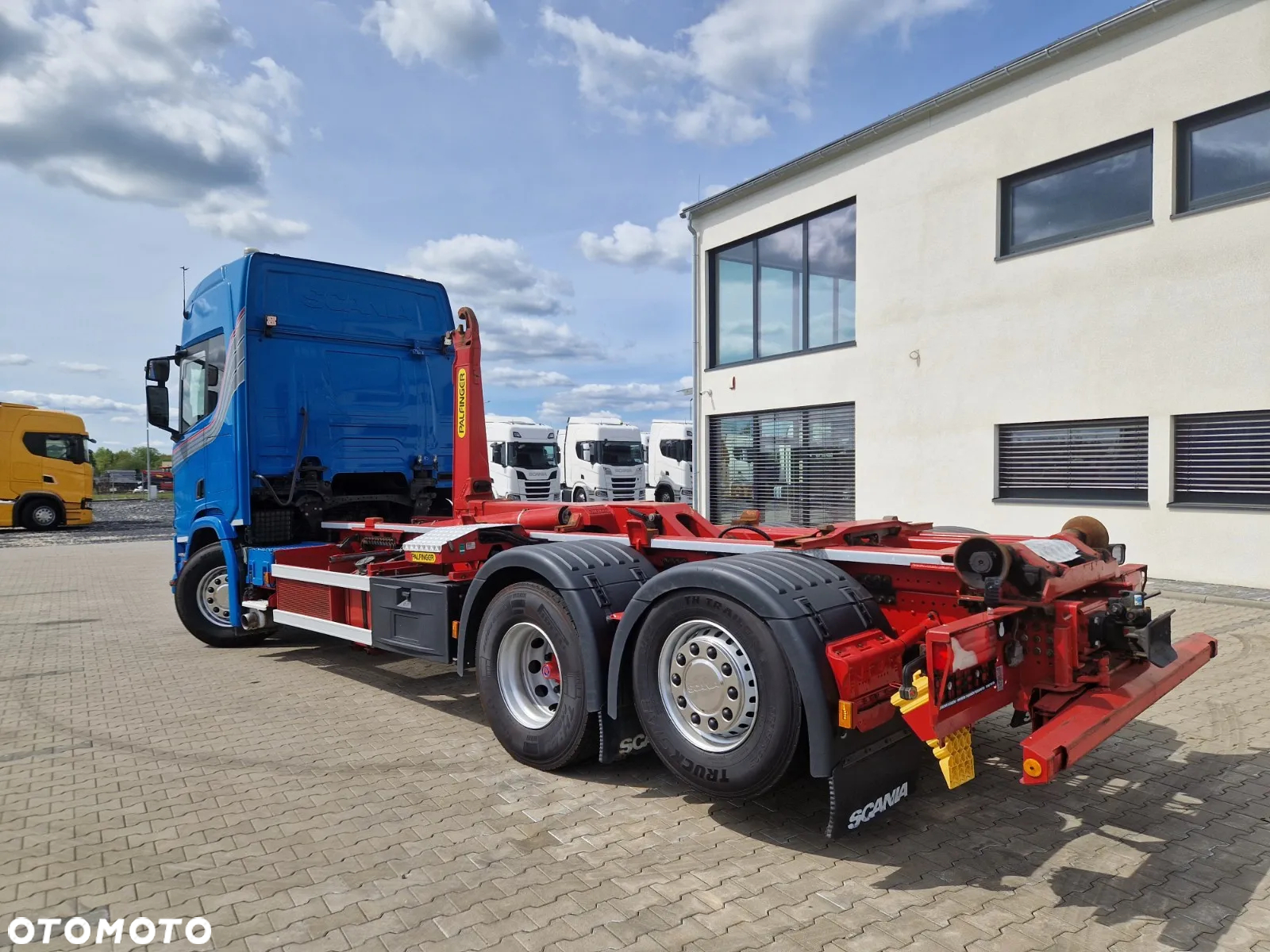 Scania R450/ HAKOWIEC PALFINGERA T20 - 31 MPA/ SKRĘTNA OŚ WLECZONA/ SERWIS NIEMCY - 9