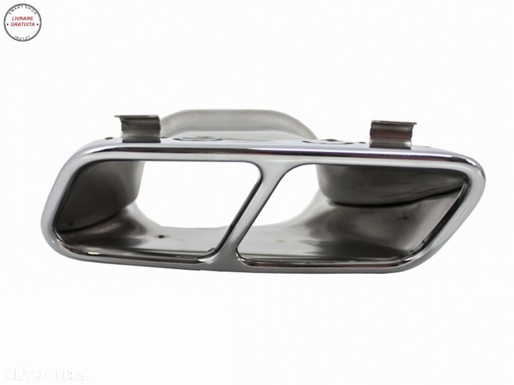 Ornamente pentru sistemul de evacuare Mercedes A-Class W176 (2012-2018) CLA W117 C- livrare gratuita - 6