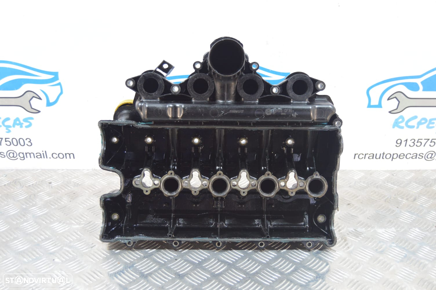 TAMPO TAMPA VALVULAS MOTOR COLETOR ADMISSÃO RENAULT 8200482514 8200277372 G9U650 RENAULT MASTER III 3 MK3 FD HD 2.5 DCI 120CV G9U650 TRAFIC NISSAN INTERSTAR PRIMASTAR OPEL VIVARO MOVANO - 2